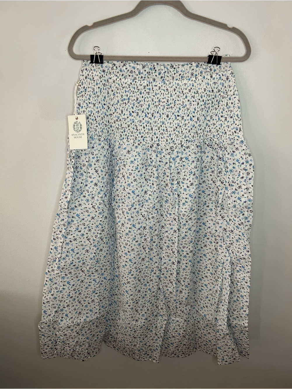 Tuckernuck Blue Ditsy Floral Maxi Skirt, NWT - Picture 4 of 6